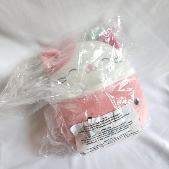 NWT Roxy 8" Boba Cat Squishmallows NWT Hot Topic exclusive plush stuffed animal - Picture 4 of 5